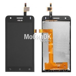Дисплей для Asus ZenFone C черный, с тачскрином (ZC451CG)