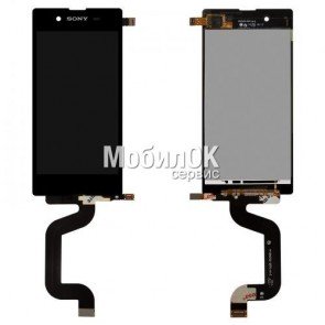 Дисплей для Sony D2202/D2203/D2206 Xperia E3 черный, с тачскрином