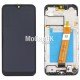 Дисплей для Samsung A015F Galaxy A01 черный, с рамкой, оригинал (GH81-18209A)