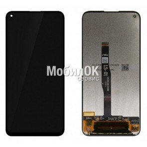 Дисплей для Huawei P40 Lite/P20 Lite (2019)/Nova 6 SE/Nova 5i/Nova 7i черный, с тачскрином (COG)