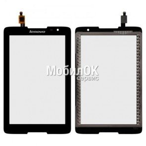 Сенсорный экран для Lenovo IdeaTab A5500 черный High Copy