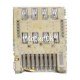 Коннектор SIM-карты для Samsung J500F Galaxy J5 оригинал (3709-001863)/ G7102