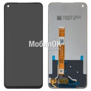 Дисплей для OPPO A52/A72/A92 черный, с тачскрином