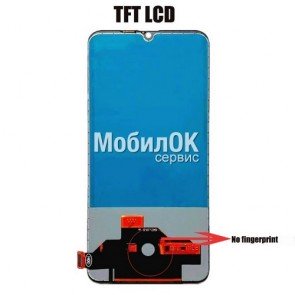 Дисплей для OPPO K5/OPPO Reno Z/Realme XT/Realme X2 черный, с тачскрином (In-Cell)