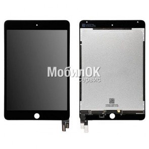 Дисплей для Apple iPad Mini 5 черный, с тачскрином (A2124/A2126/A2133) Оригинал
