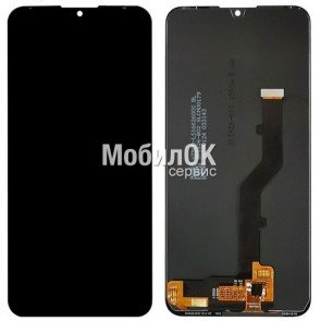 Дисплей для ZTE Blade V10 Vita черный, с тачскрином