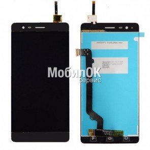 Дисплей для Lenovo A7020 Vibe K5 Note черный, с тачскрином China Original