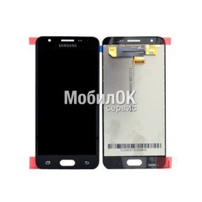 Дисплей для Samsung G570 Galaxy On5 (2016)/G570F Galaxy J5 Prime черный, с тачскрином