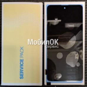 Дисплей для Samsung A205F Galaxy A20/M107F Galaxy M10s черный, с тачскрином China Original (oled)