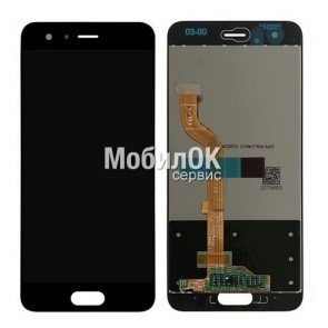 Дисплей для Huawei Honor 9 черный (STF-L09, STF-L19), с тачскрином