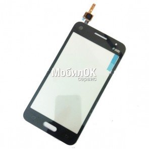 Сенсорный экран для Samsung G355H Galaxy Core 2 Duos серый