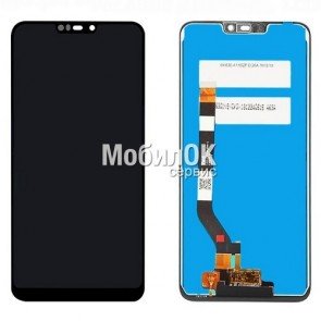 Дисплей для Asus ZenFone Max M2 (ZB633KL) черный, с тачскрином China Original