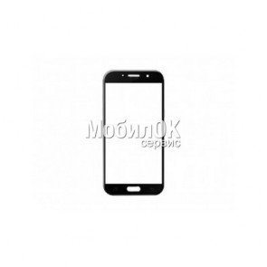 Стекло корпуса для Samsung A320F Galaxy A3 (2017) черное