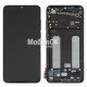 Дисплей для Xiaomi Mi9 Lite черный, в сборе с тачскрином и рамкой, оригинал (Amoled) (560610118033)