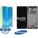 Дисплей для Samsung A426B Galaxy A42 5G черный, с рамкой, оригинал (GH82-22988A)