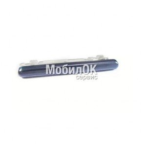 Пластик кнопки громкости для Samsung I9300 Galaxy S3 голубой, оригинал (GH64-00403A)