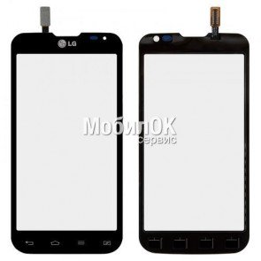 Сенсорный экран для LG D410 Optimus L90 Dual SIM черный