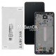 Дисплей для Samsung A525F/A526B/A528B Galaxy A52 черный, с рамкой, оригинал (GH82-25524A)