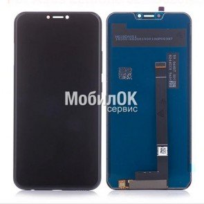 Дисплей для Asus ZenFone 5Z (ZS620KL)/Asus ZenFone 5 (ZE620KL) черный, с тачскрином China Original