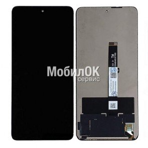 Дисплей для Xiaomi Poco X3/X3 Pro/M2 Pro/Mi10T Lite/Redmi Note 9 Pro 5G черный, с тачскрином (COG)