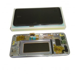 Дисплей для Samsung G950F Galaxy S8 Violet в сборе с рамкой, оригинал (GH97-20457C)
