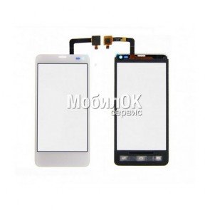 Сенсорный экран для Fly IQ4416 Era Life 5 белый, оригинал (5831001591)
