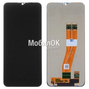 Дисплей для Samsung A025F Galaxy A02s/M025 Galaxy M02s черный, с тачскрином (160 x 72 мм)
