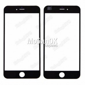 Стекло корпуса для Apple iPhone 6 Plus черное