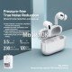 Наушники беспроводные Remax True Wireless Stereo Earbuds V5.2 с шумоподавлением (PD-BT101) белые