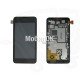 Дисплей для Nokia 530 Lumia черный, с тачскрином и рамкой
