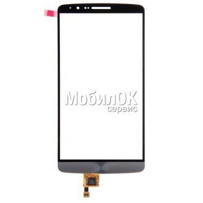 Сенсорный экран для LG G3 D855 серый