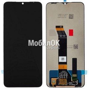 Дисплей для Xiaomi Poco M5/Poco M4 5G/Redmi Note 11E/11R/Redmi 10 5G черный, с тачскрином (COG)