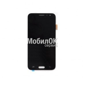 Дисплей для Samsung J320F Galaxy J3 (2016) черный, с тачскрином (In-Cell)