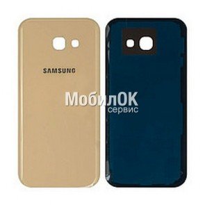 Задняя крышка для Samsung A520F Galaxy A5 (2017) золотистая
