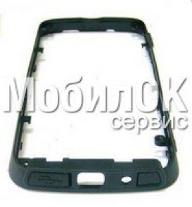 Рамка корпуса для Nokia 5800 черная, оригинал (0255838)