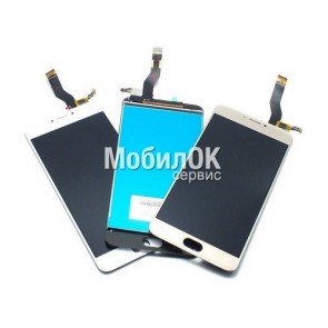 Дисплей для Meizu M3 Note белый, с тачскрином (L681H)