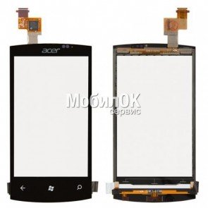 Сенсорный экран для Explay Golf черный (YXD045-316A1)