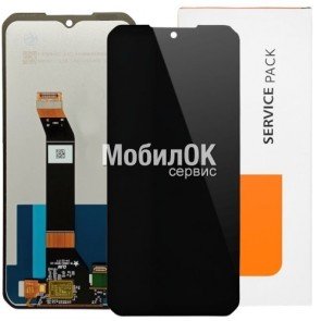 Дисплей для Doogee V30/V30T/S100 черный, с тачскрином China Original (ver. 03)