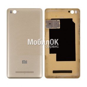 Задняя крышка для Xiaomi Mi4c золотистая