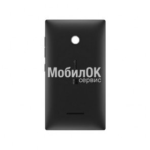 Задняя крышка для Microsoft 435 Lumia/532 Lumia черная, с боковыми кнопками