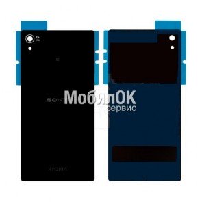 Задняя крышка для Sony E6833/E6883 Xperia Z5 Premium Dual/E6853 Xperia Z5+ Premium черная