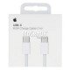 USB кабель для Apple iPhone 15/15 Pro Max/16 (A2795) Type C - Type C 60W (в упаковке) MQKJ3ZM/A