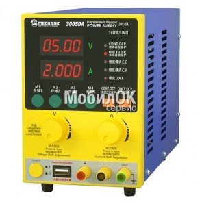 Регулируемый блок питания Mechanic 3005DA (30V 5A)