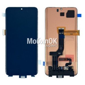 Дисплей для Samsung G985F/G986 Galaxy S20 Plus черный, оригинал, без рамки, разборка (GH96-13030A)
