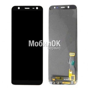 Дисплей для Samsung A600F Galaxy A6 (2018) черный, с тачскрином China Original (oled)
