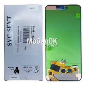 Дисплей для Samsung A546B Galaxy A54 черный, оригинал, без рамки, разборка (GH82-31236A)