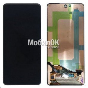 Дисплей для Samsung A725F/A726B Galaxy A72 черный, оригинал, без рамки, разборка (GH96-25463A)
