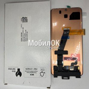 Дисплей для Samsung G980F Galaxy S20 черный, оригинал, без рамки, разборка (GH96-13024A)