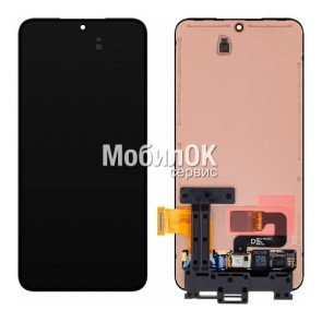 Дисплей для Samsung S906B Galaxy S22 Plus черный, оригинал, без рамки, разборка (GH96-14785A)