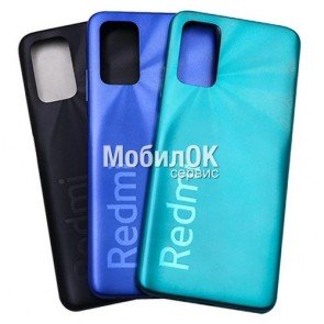 Задняя крышка для Xiaomi Redmi 9T/Redmi Note 9 4G оранжевая